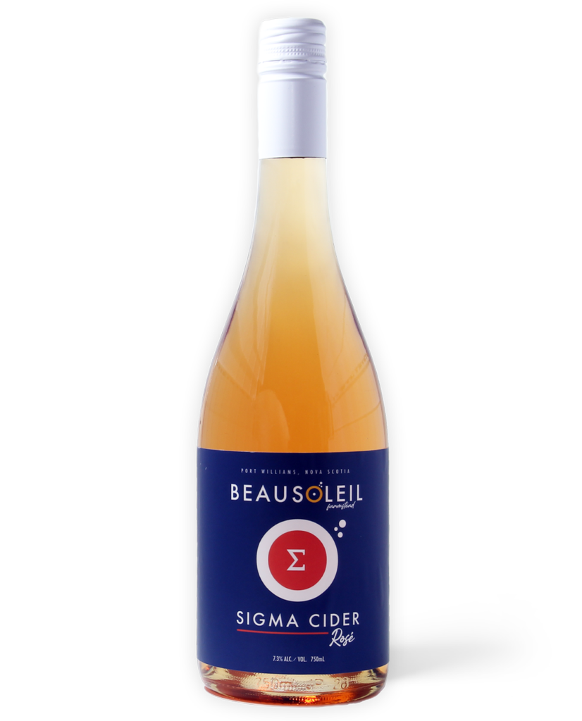 Photo: Bottle of Beausoleil Farmstead Sigma Cider Rose